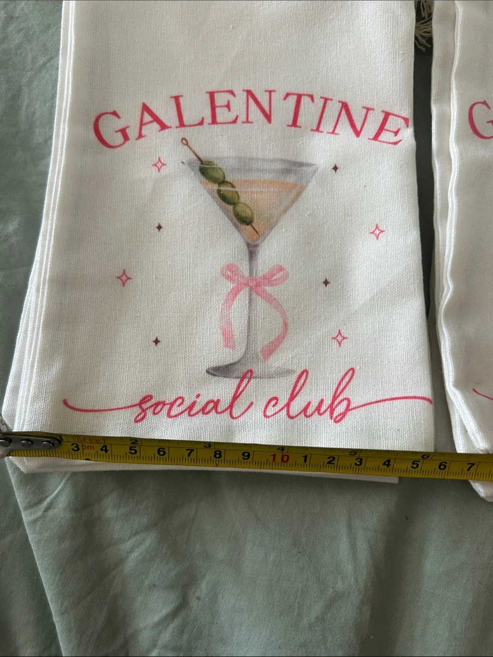 Galentine Social Club Pink Cocktail Favor Bags